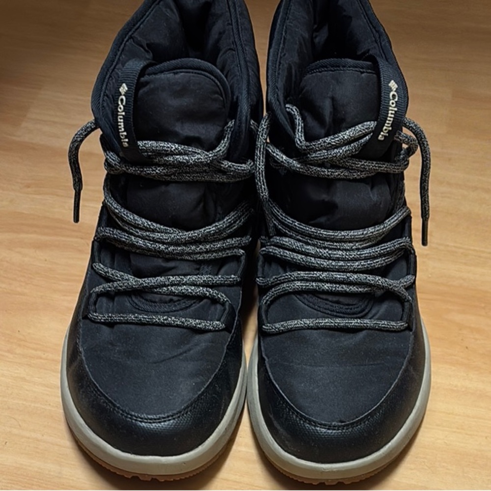 Columbia Black and Gray Winter Boots